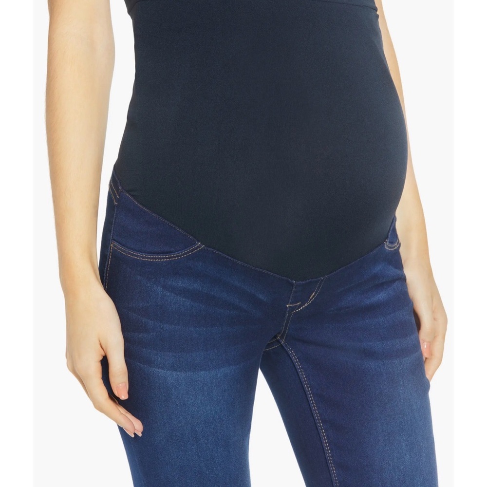 1822 Denim - Butter Maternity Ankle Skinny Jeans